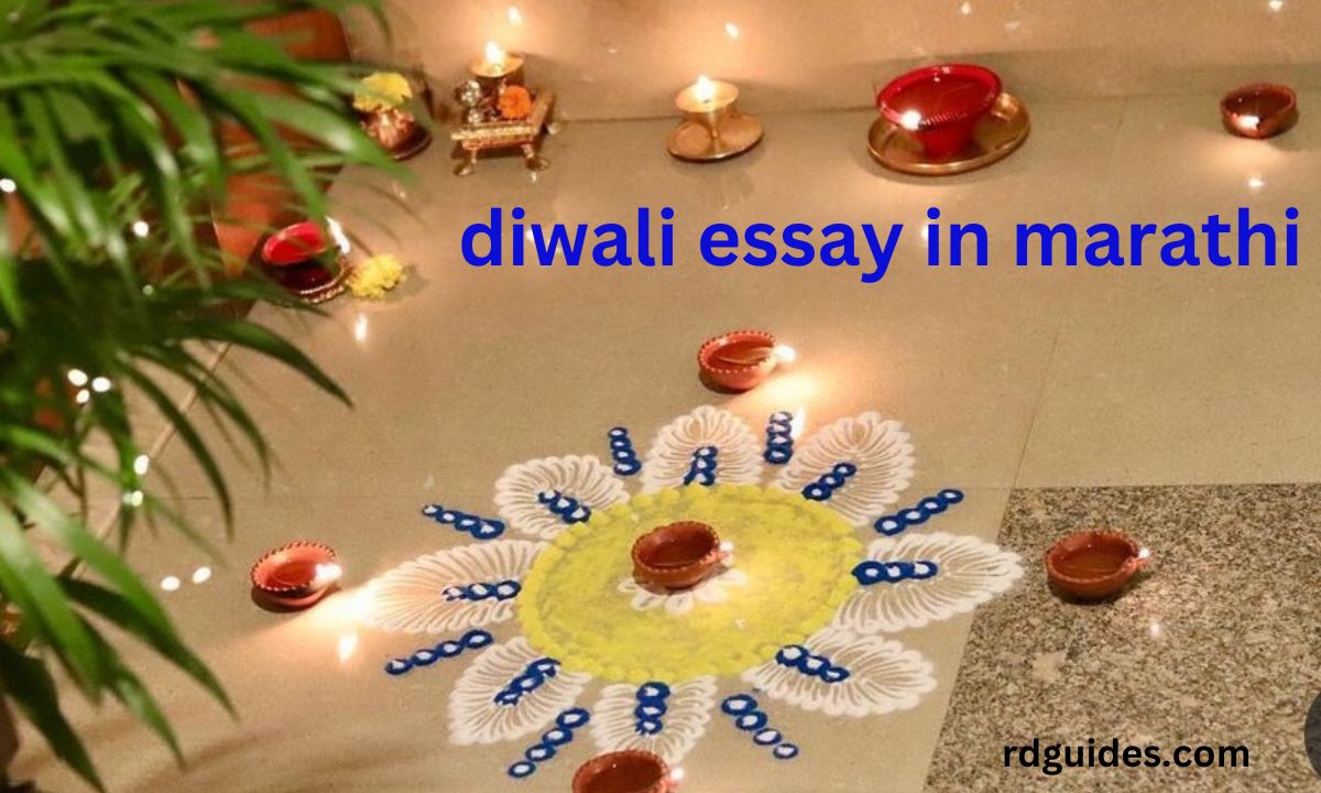 diwali essay in marathi