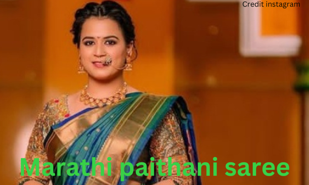 marathi paithani saree